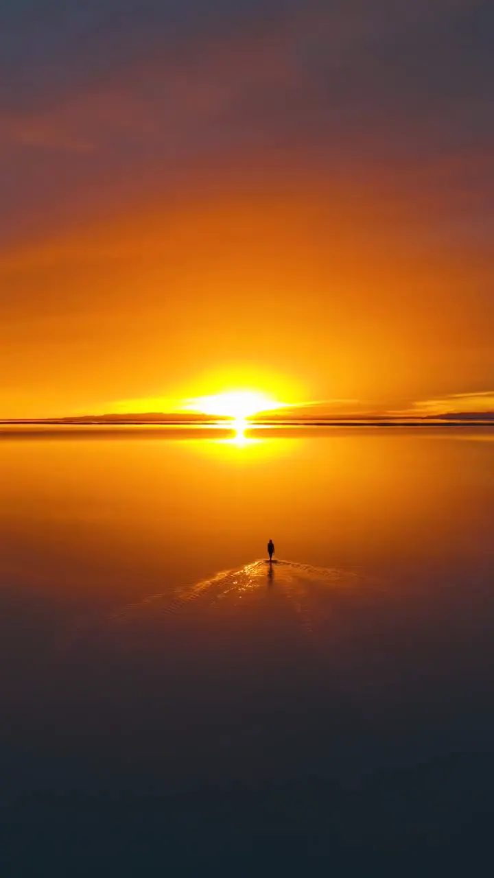 Lever de soleil sur l'horizon